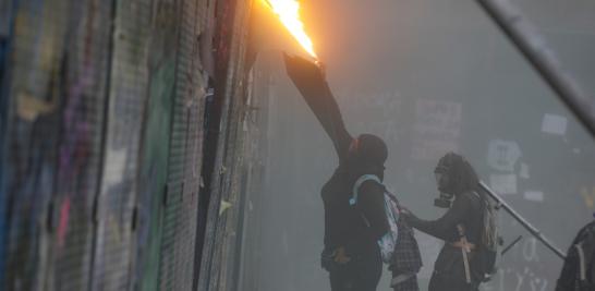 Marcha del 8M en la Ciudad de México. Foto EE: Eric Lugo