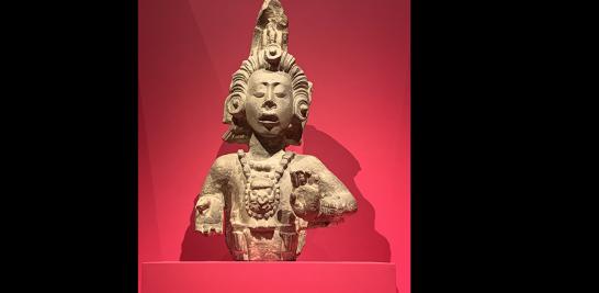 Dios del maíz. Copán. Museo Británico. Foto EE: Francisco de Anda