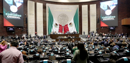 Sesión de Congreso General en la Cámara de Diputados. Foto EE: Hugo Salazar