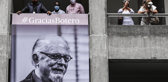 El pintor y escultor Fernando Botero ha sido una de las figuras fundamentales del idilio internacional con la cultura colombiana. Foto: AFP