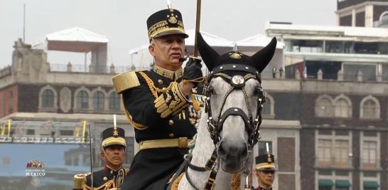 Desfile Cívico Militar para conmemorar el Aniversario de la Independencia de México.