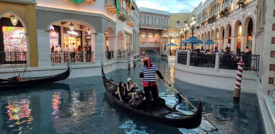 Venetian Resort - Gondolas en Las Vegas