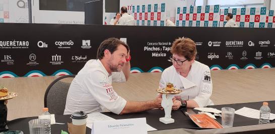 Jueces deliberando en el Concurso Nacional de Pinchos y Tapas