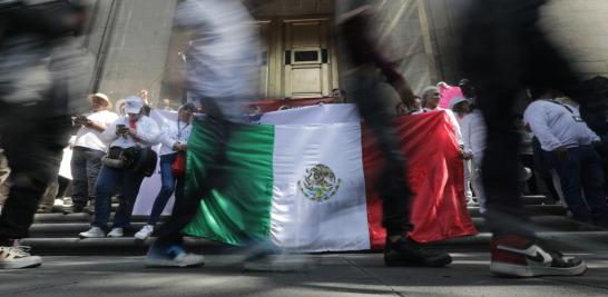 Los trabajadores del Poder Judicial federal buscan frenar la extinción de 13 de 14 fideicomisos judiciales que representan aproximadamente 15,000 millones de pesos, bajo el argumento de que se afectarán sus ingresos y derechos laborales. Foto: Eric Lugo.