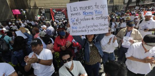 Los trabajadores del Poder Judicial federal buscan frenar la extinción de 13 de 14 fideicomisos judiciales que representan aproximadamente 15,000 millones de pesos, bajo el argumento de que se afectarán sus ingresos y derechos laborales. Foto: Eric Lugo.