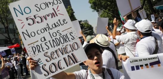 Los trabajadores del Poder Judicial federal buscan frenar la extinción de 13 de 14 fideicomisos judiciales que representan aproximadamente 15,000 millones de pesos, bajo el argumento de que se afectarán sus ingresos y derechos laborales. Foto: Eric Lugo.