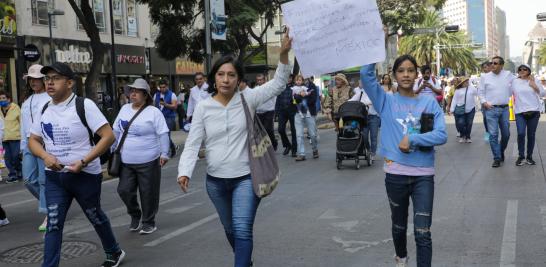 Los trabajadores del Poder Judicial federal buscan frenar la extinción de 13 de 14 fideicomisos judiciales que representan aproximadamente 15,000 millones de pesos, bajo el argumento de que se afectarán sus ingresos y derechos laborales. Foto: Eric Lugo.