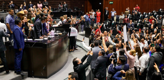 Sesión ordinaria de la Cámara de Diputados. Foto EE: Eric Lugo