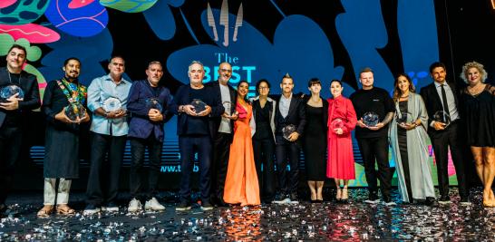 Ganadores en The Best Chef Awards. Foto: Cortesía