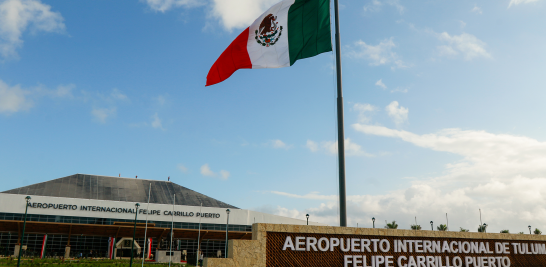 Inauguración del Aeropuerto Internacional de Tulum Felipe Carrillo Puerto. Foto EE: Cortesía Presidencia de México