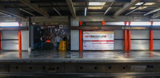 Estación Velódromo del Metro de la CDMX. Foto EE: Rosario Servin.