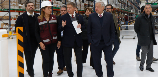 Inauguración de la Megafarmacia del Bienestar. Foto EE: Cortesía Presidencia de México