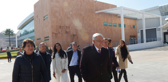 Inauguración de la Megafarmacia del Bienestar. Foto EE: Cortesía Presidencia de México