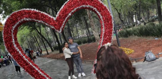 14 de febrero de 2024, Día del Amor y la Amistad, en la Ciudad de México. Foto EE: Eric Lugo