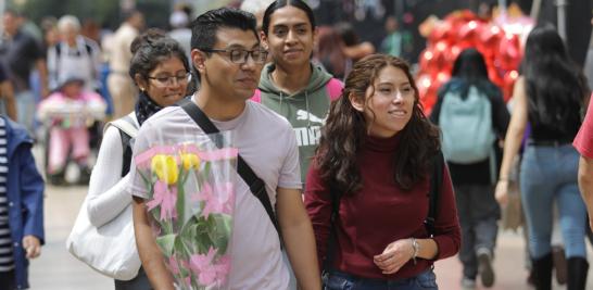 14 de febrero de 2024, Día del Amor y la Amistad, en la Ciudad de México. Foto EE: Eric Lugo