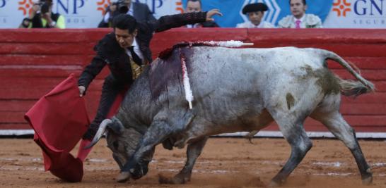 Uriel Moreno “El Zapata” en la Monumental Plaza de Toros México. Foto EE: Eric Lugo