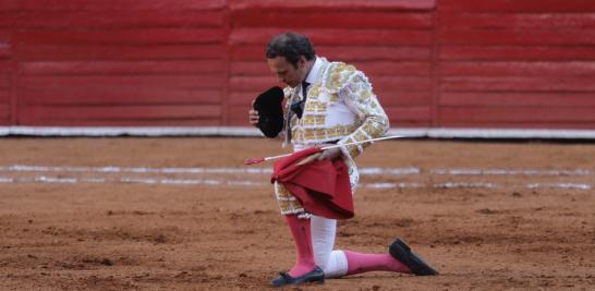 Antonio Ferrera en la Monumental Plaza de Toros México. Foto EE: Eric Lugo