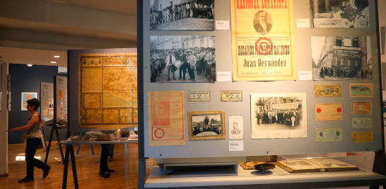 "El Voto en México. Quienes y cómo votamos 1910-2024" es la nueva exposición del Museo del Objeto del Objeto. Foto EE: Rosario Servin