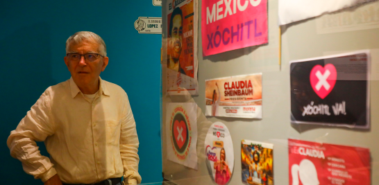 "El Voto en México. Quienes y cómo votamos 1910-2024" es la nueva exposición del Museo del Objeto del Objeto. Foto EE: Rosario Servin