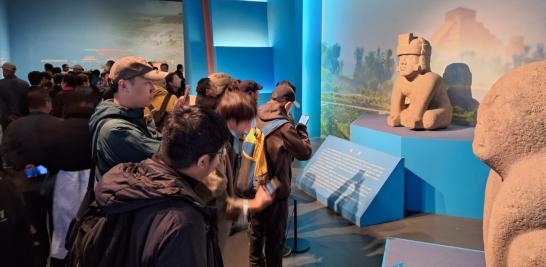 La exposición 'El jaguar, un tótem de Mesoamérica' ha cautivado a miles en China. Foto EE: Cortesía / Escuela Nacional de Conservación, Restauración y Museografía “Manuel del Castillo Negrete”, INAH.