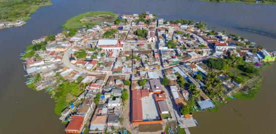 Pueblo Mágico de Mexcaltitlan, en el estado de Nayarit