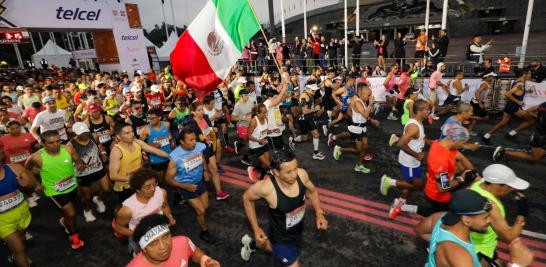 Maratón CDMX 2024. Foto EE: Eric Lugo