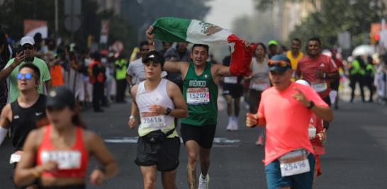 Maratón CDMX 2024. Foto EE: Eric Lugo