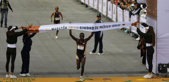 Maratón CDMX 2024. Foto EE: Eric Lugo