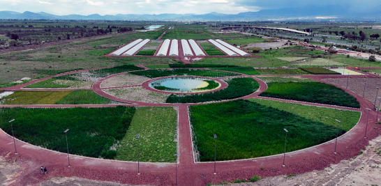 Parque Ecológico Lago de Texcoco. Foto EE: Cortesía / Presidencia de México