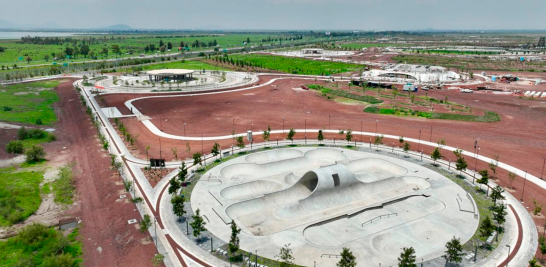 Parque Ecológico Lago de Texcoco. Foto EE: Cortesía / Presidencia de México