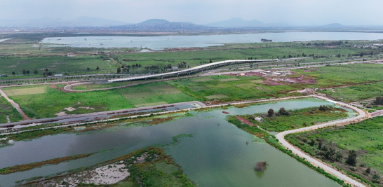 Parque Ecológico Lago de Texcoco. Foto EE: Cortesía / Presidencia de México