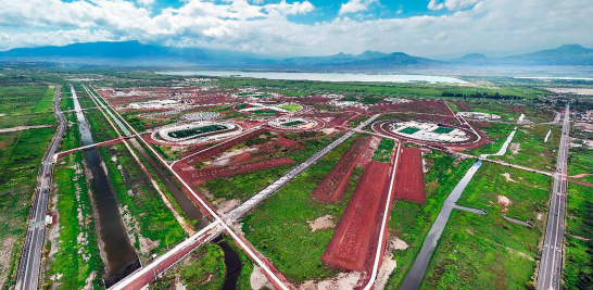 Parque Ecológico Lago de Texcoco. Foto EE: Cortesía / Presidencia de México