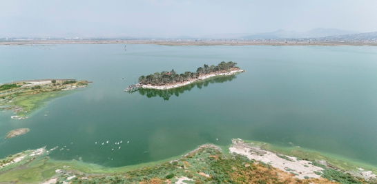 Parque Ecológico Lago de Texcoco. Foto EE: Cortesía / Presidencia de México