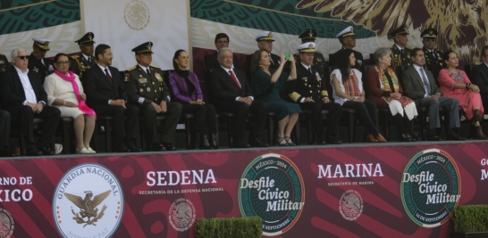 Desfile Cívico Militar del 16 de septiembre 2024. Foto EE: Eric Lugo