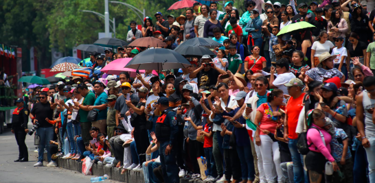 Desfile Cívico Militar del 16 de septiembre 2024. Foto EE: Rosario Servin