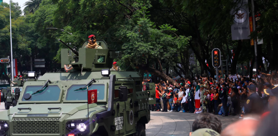 Desfile Cívico Militar del 16 de septiembre 2024. Foto EE: Rosario Servin