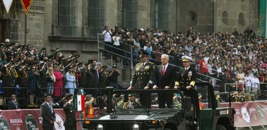 Desfile Cívico Militar del 16 de septiembre 2024. Foto EE: Eric Lugo