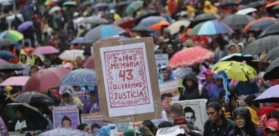 10° Aniversario del caso Ayotzinapa.