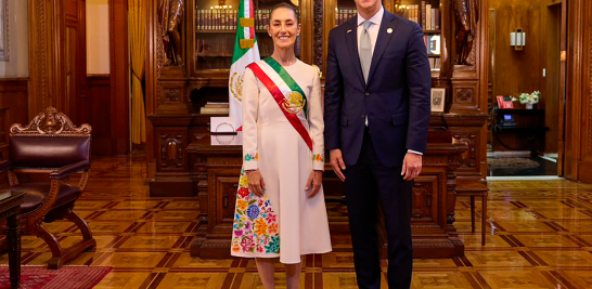 Claudia Sheinbaum compartió fotografías con algunos de los invitados internacionales que acudieron a su toma de posesión como Presidenta de México.