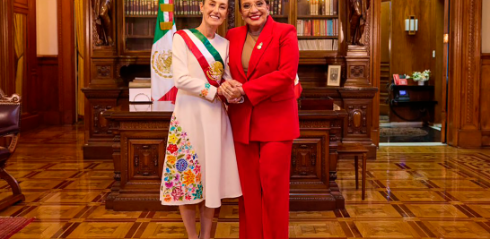 Claudia Sheinbaum compartió fotografías con algunos de los invitados internacionales que acudieron a su toma de posesión como Presidenta de México.