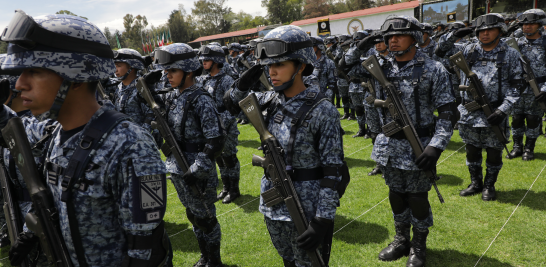 Salutación a Claudia Sheinbaum de parte de las Fuerzas Armadas y de la Guardia Nacional.