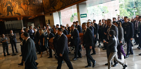 Homenaje luctuoso de Ifigenia Martínez en la Cámara de Diputados.