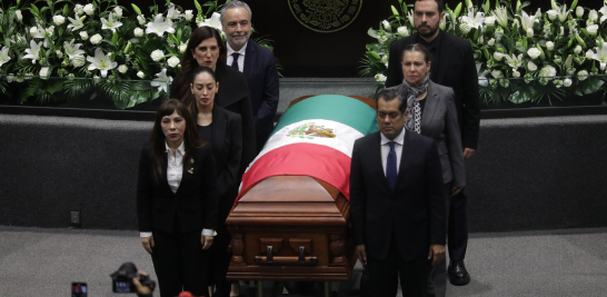 Homenaje luctuoso de Ifigenia Martínez en la Cámara de Diputados.