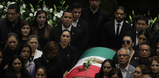 Homenaje luctuoso de Ifigenia Martínez en la Cámara de Diputados.