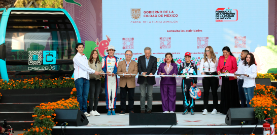 Inauguración del Pabellón de la Ciudad de México.