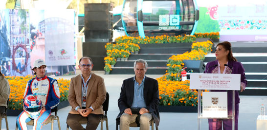 Inauguración del Pabellón de la Ciudad de México.