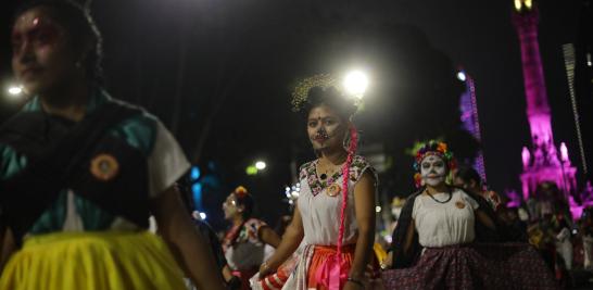 Procesión Nocturna de Catrinas 2024