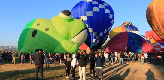 Inauguración de la Feria Internacional del Globo de León 2024