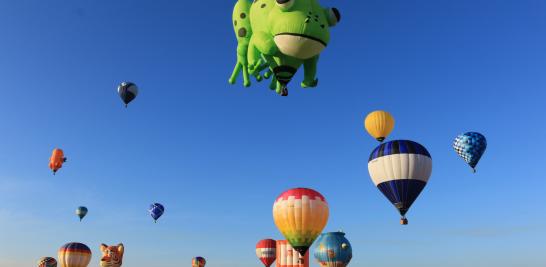 Inauguración de la Feria Internacional del Globo de León 2024