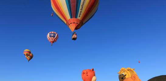 Inauguración de la Feria Internacional del Globo de León 2024